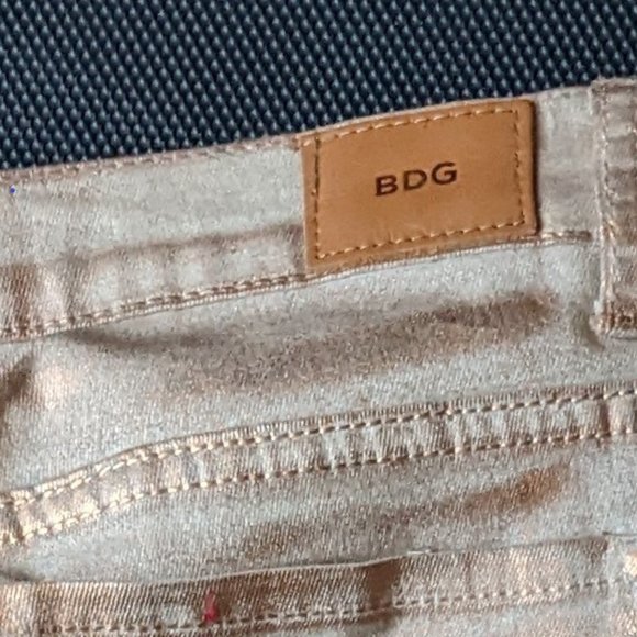 Metallic Skinny Jeans - Picture 3 of 3